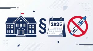Zakaz e-papierosów w szkole 2025 — co mówi prawo i jakie ma uprawnienia dyrektor