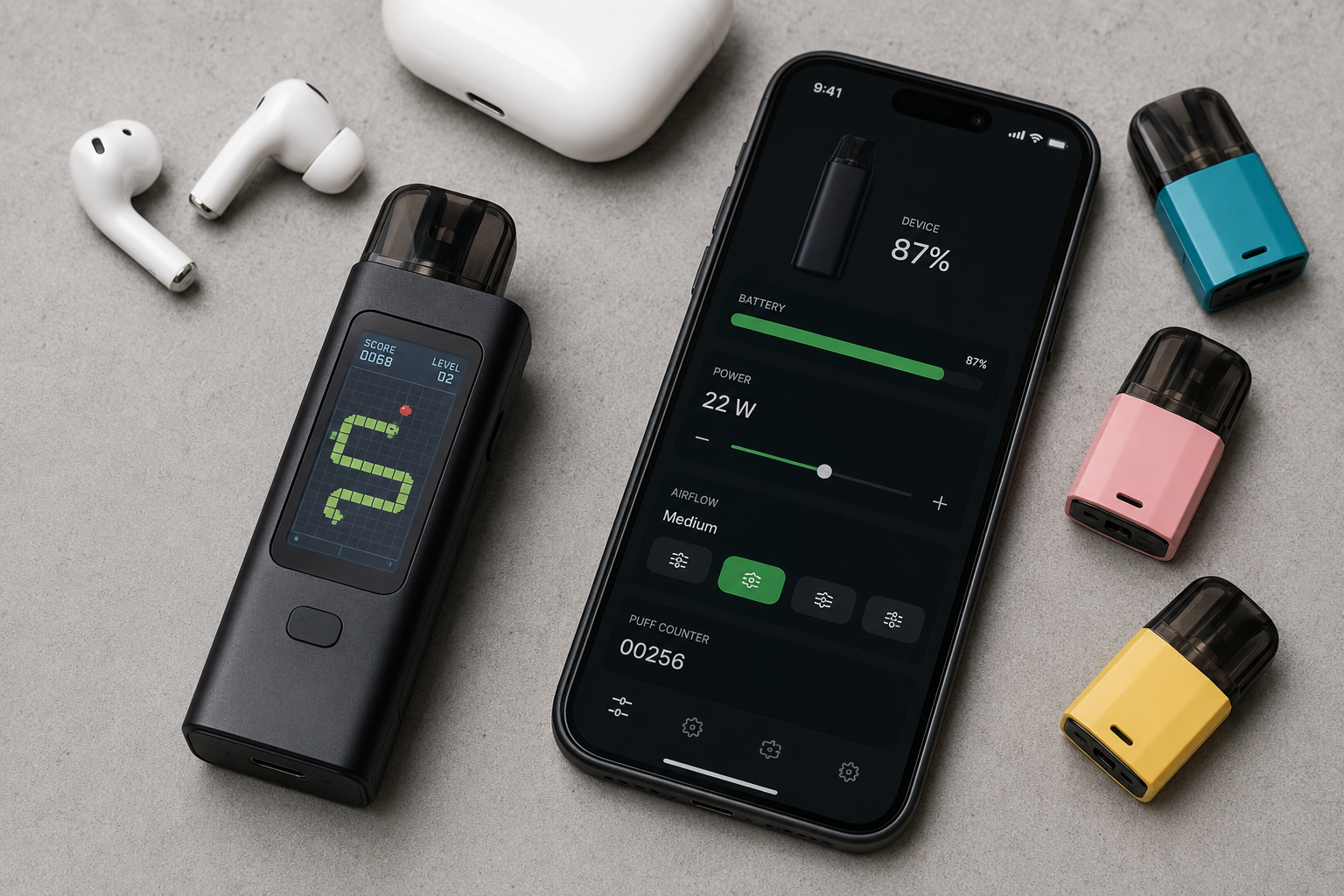 Smart vapes: e-papieros, który wygląda jak gra i uzależnia podwójnie